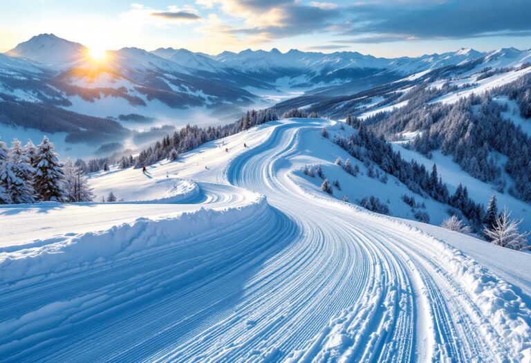 Atleti in azione durante una gara di snowboard cross