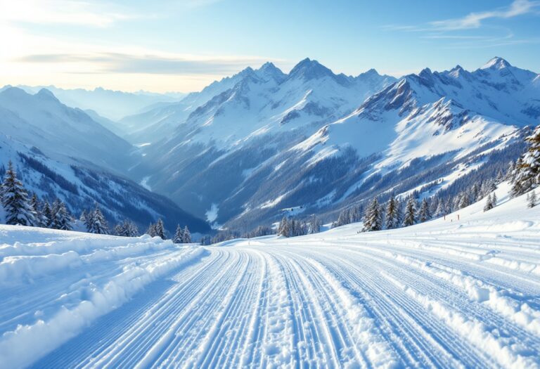Atleta in azione durante una gara di snowboard cross