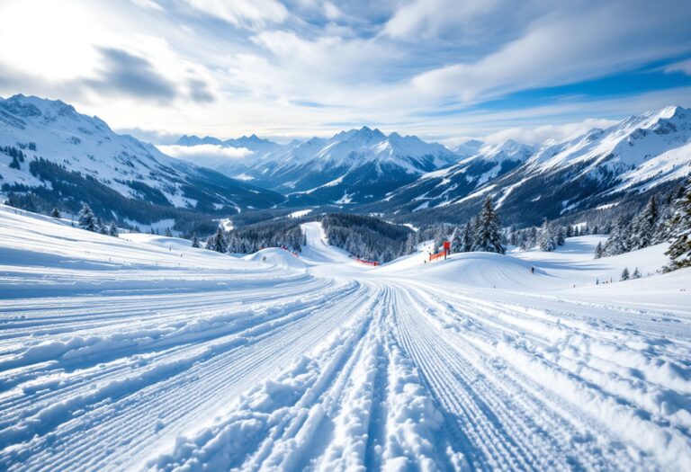 Atleta in azione durante una gara di snowboard cross