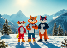 le mascotte delle olimpiadi invernali di milano cortina 2026 1745852076
