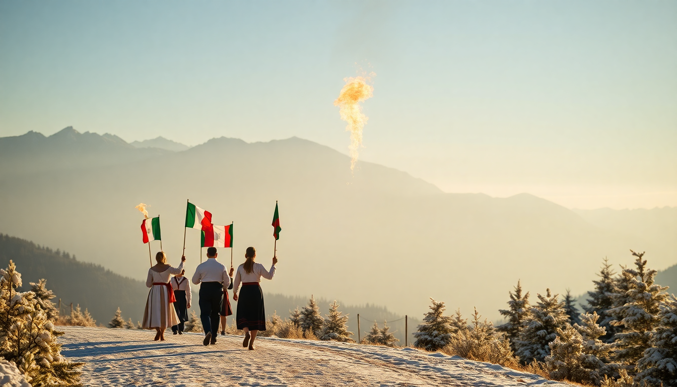 il viaggio della fiamma olimpica verso milano cortina 2026 1746051395