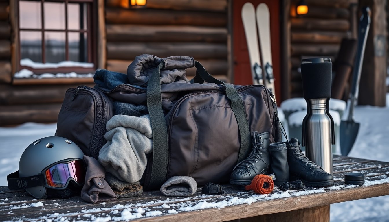 Cosa mettere in valigia per andare a sciare: checklist completa