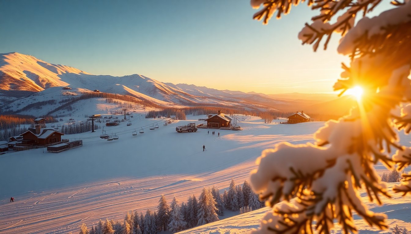 Guida alla stazione sciistica: infrastrutture, servizi e tipologie