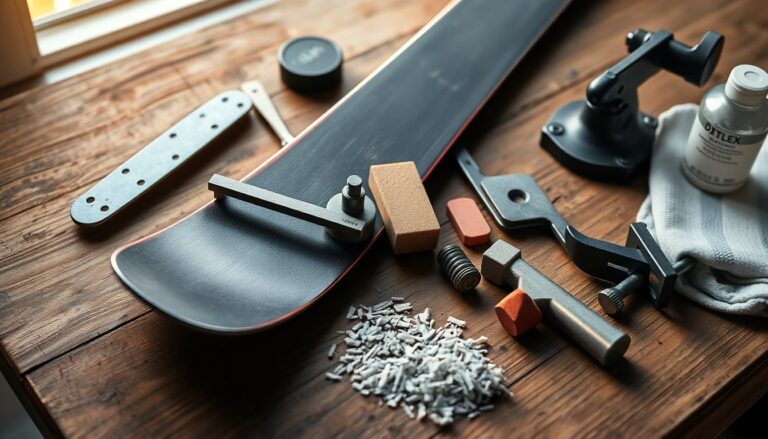 Kit tuner lamine sci e snowboard XCMAN per affilatura e riparazione