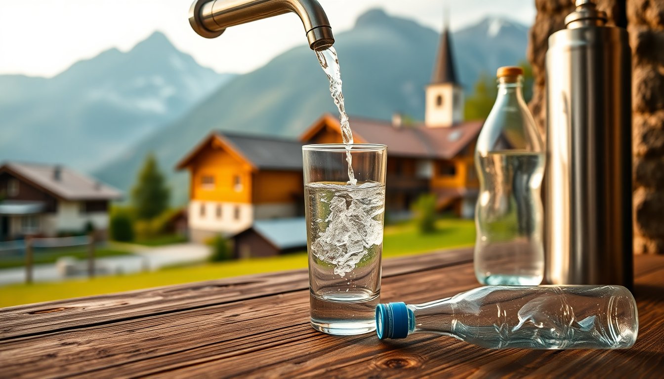 Perché scegliere l'acqua del rubinetto in Val Gardena