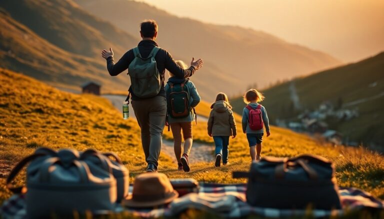 Come organizzare vacanze in montagna economiche per famiglie